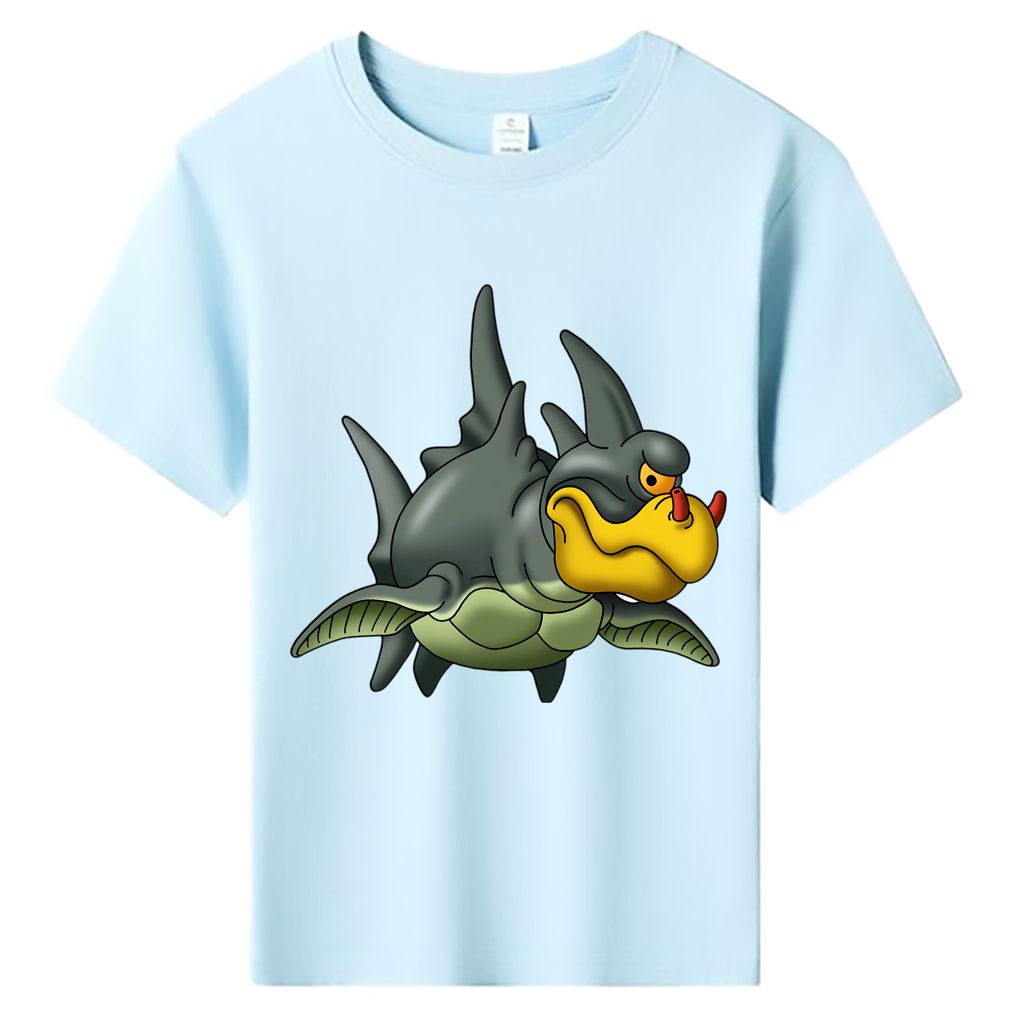 （画像用） ドラゴンクエスト Doragon Kuesuto Dragon Quest 綿100％キッズTシャツ（フロントプリント）